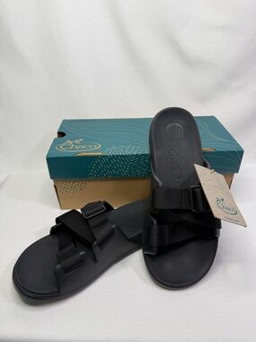 Chaco Women’s Size 9 Black Adjustable Slide Sandals